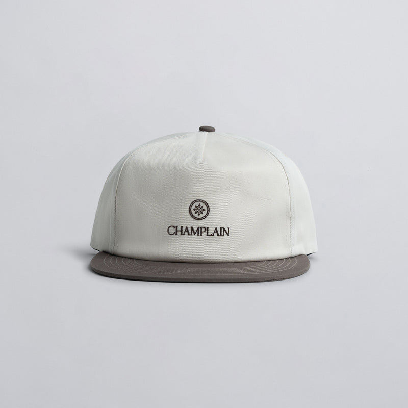 Champlain Hat Creme and Brown