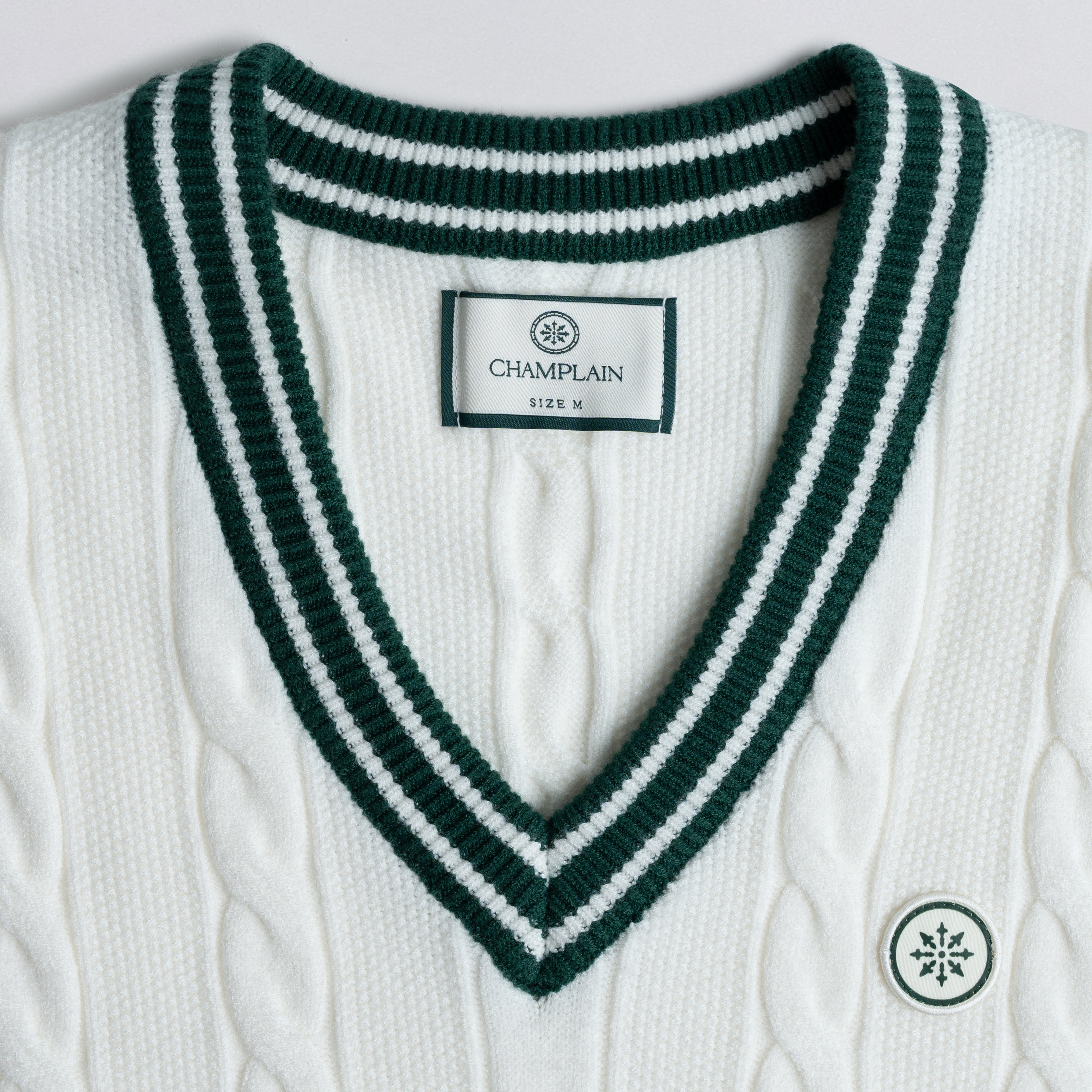 Champlain Sweater Vest - Heritage Tennis Vest | Champlain Shop