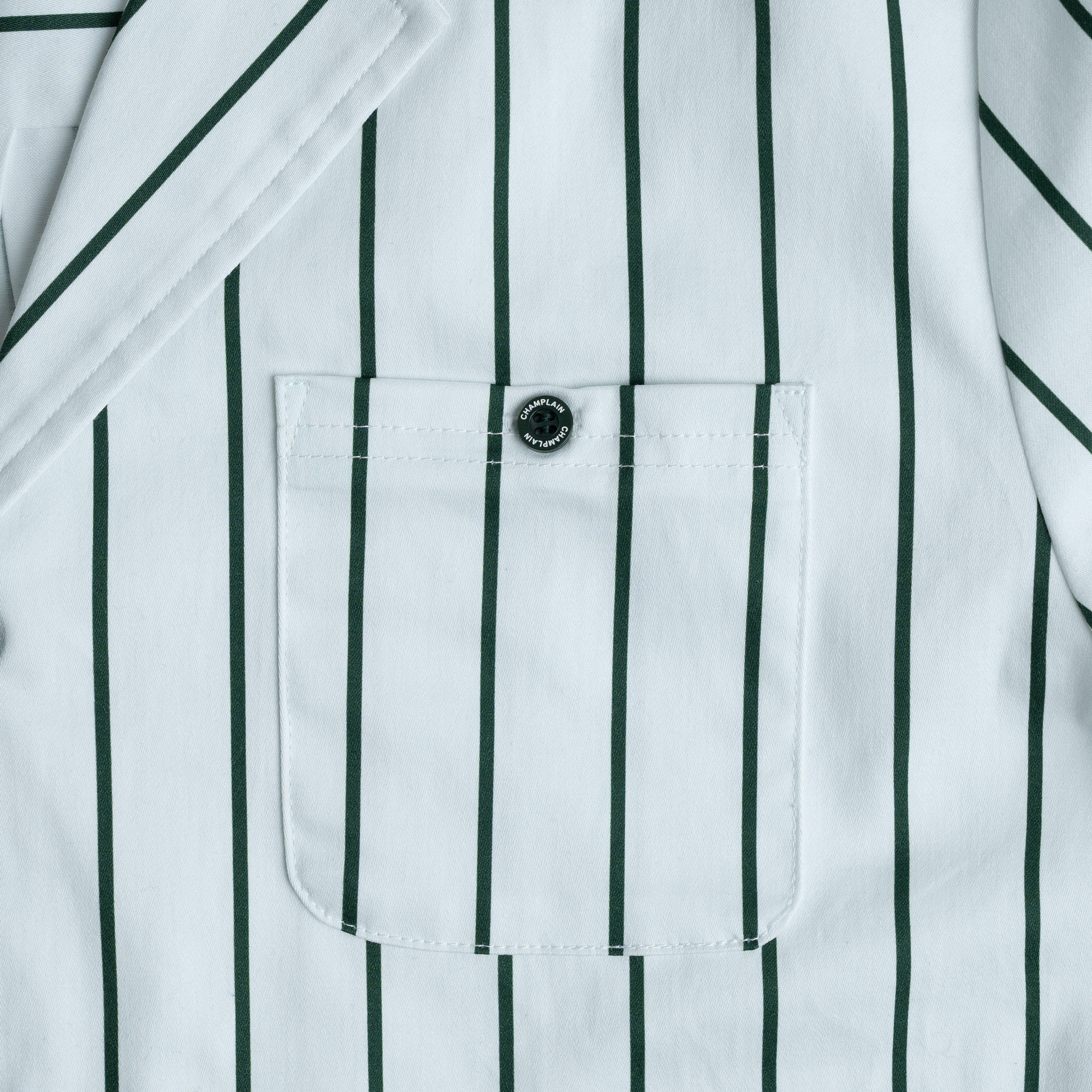 Striped Camp Collar Shirt