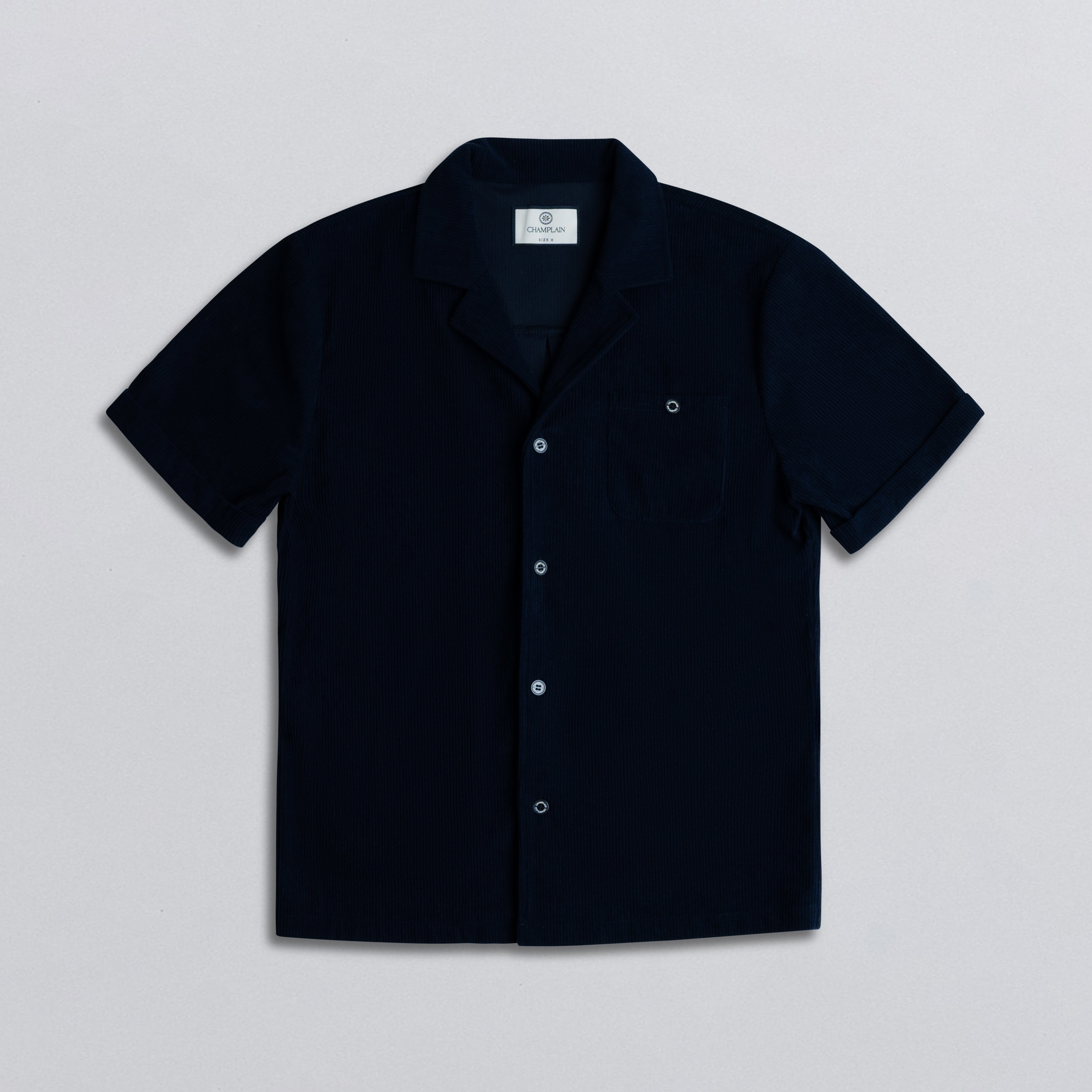 Cord Camp Collar Shirt