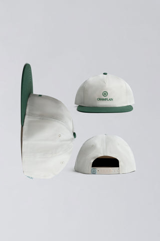 Cream on Green Champlain Hat thumbnail