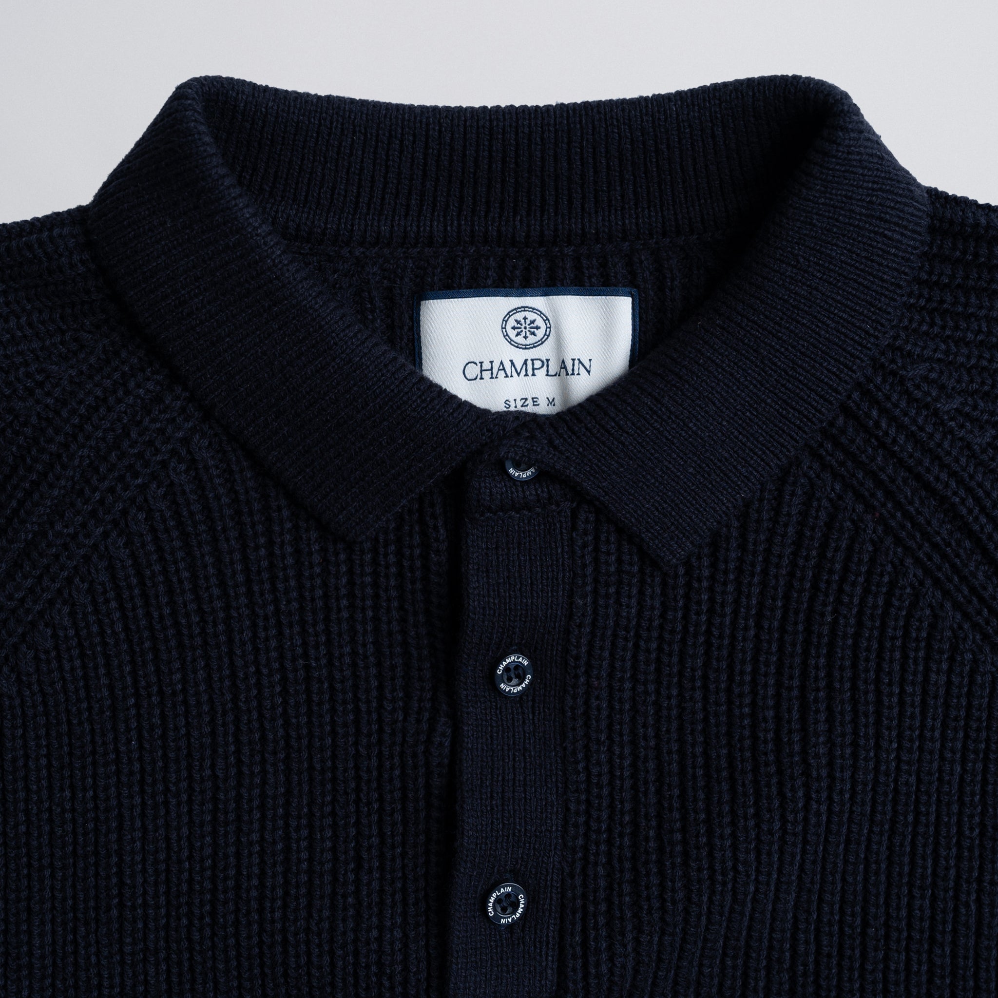 Fisherman Polo Navy