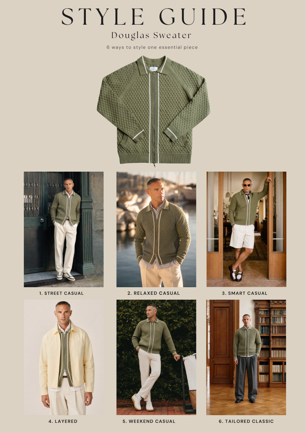 Douglas Sweater Style Guide