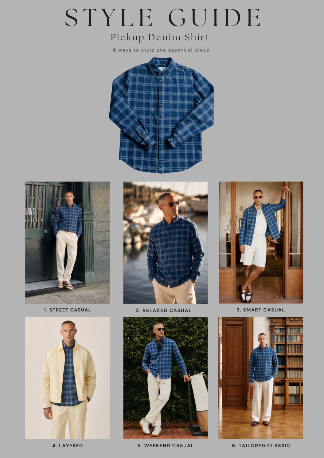Pickup Denim Shirt Style Guide