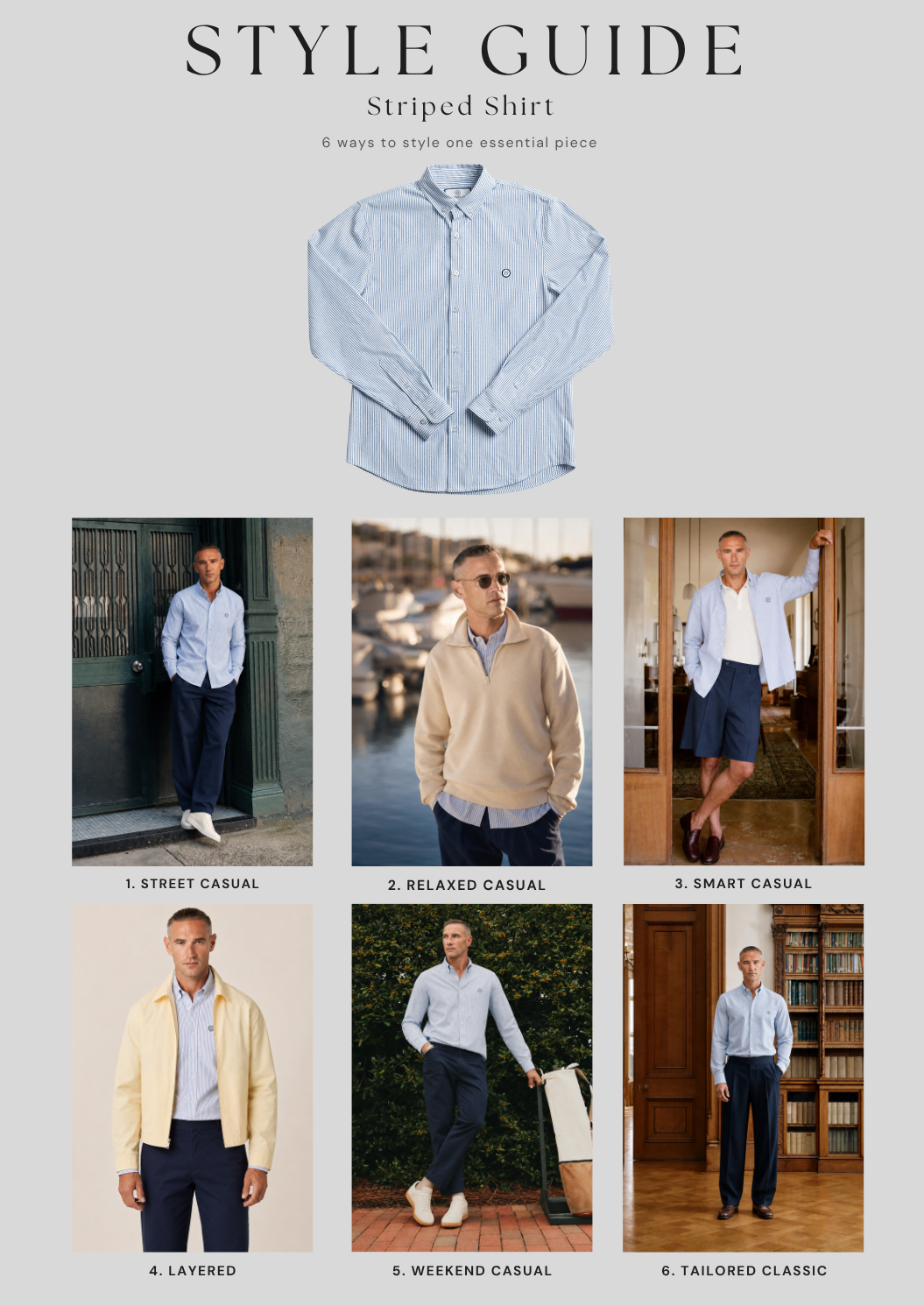 Striped Shirt Navy Style Guide
