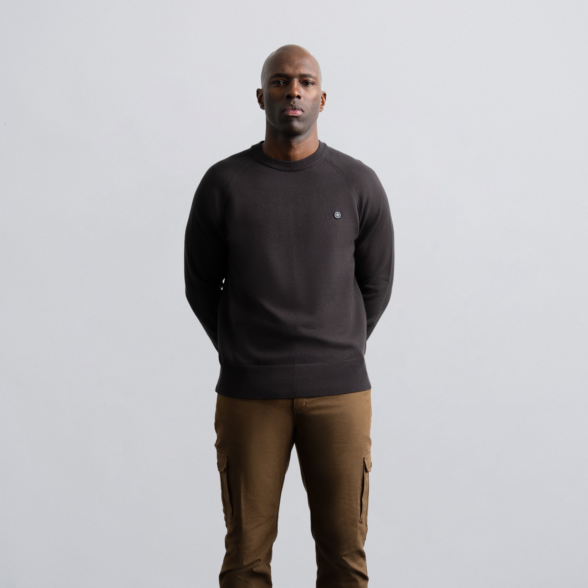 Midweight Knit Sweater Espresso