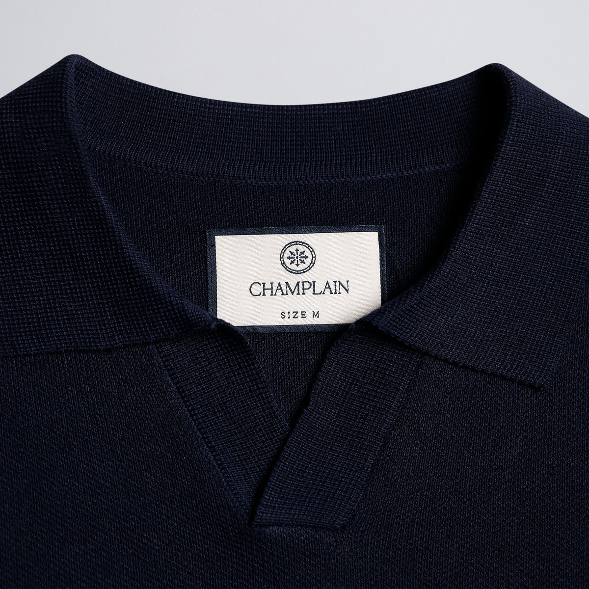 Johnny Collar Polo Navy