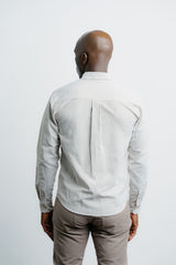 Stripe Dress Shirt Brown