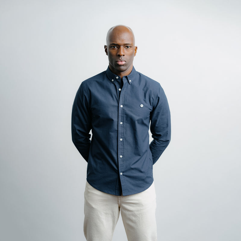 Oxford Dress Shirt Navy
