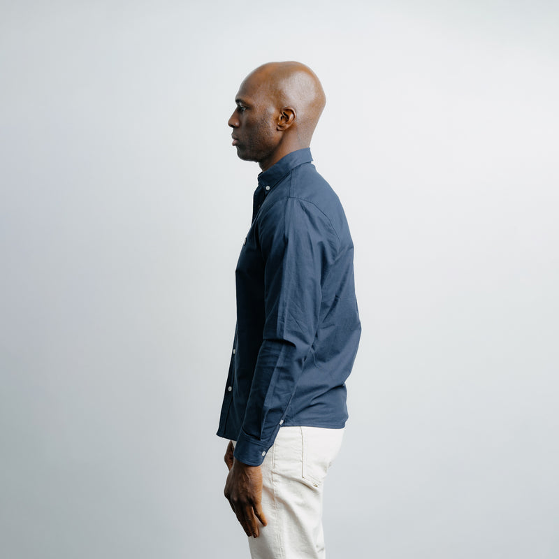 Oxford Dress Shirt Navy