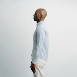 Stripe Dress Shirt Navy