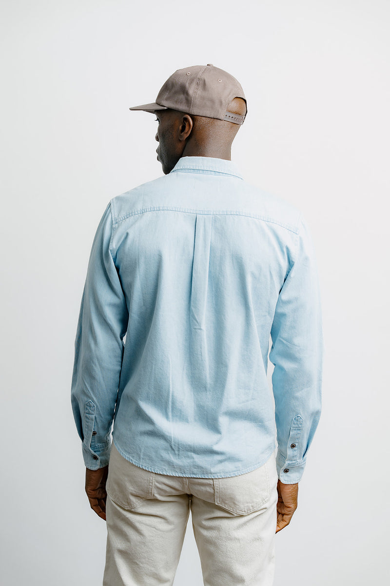 Light Wash Denim Shirt