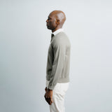 Long Sleeve Knit Rugby Olive