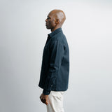 Twill Overshirt Navy