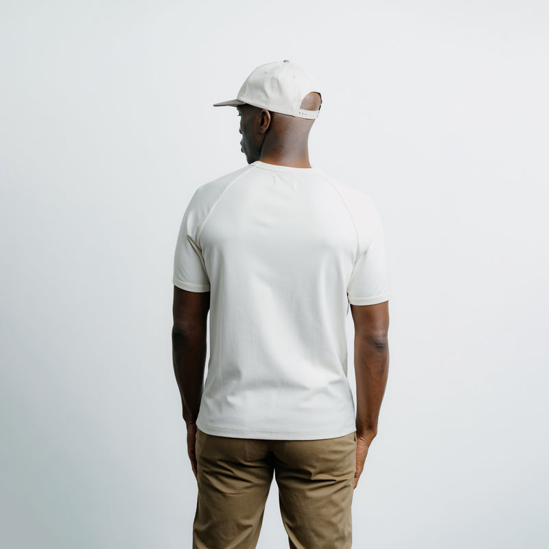 Basic Raglan Tee Creme