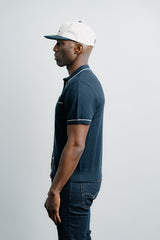 Button Down Polo - Navy