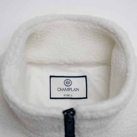 Fleece Zip Up - Cream thumbnail