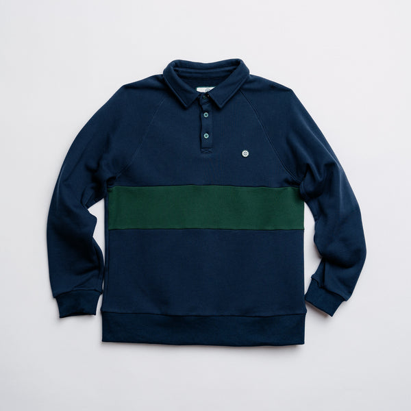 Long Sleeve Fleece Polo