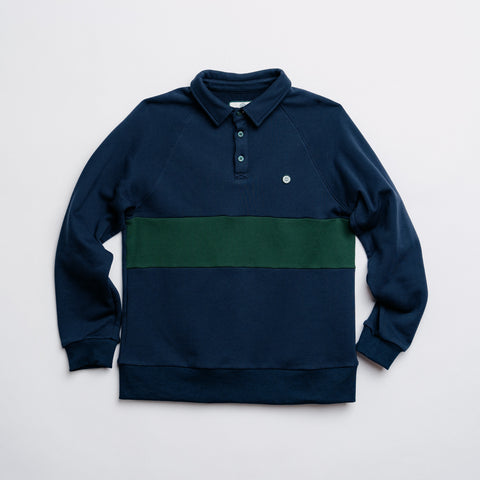 Long Sleeve Fleece Polo thumbnail