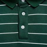 Striped Long Sleeve Polo