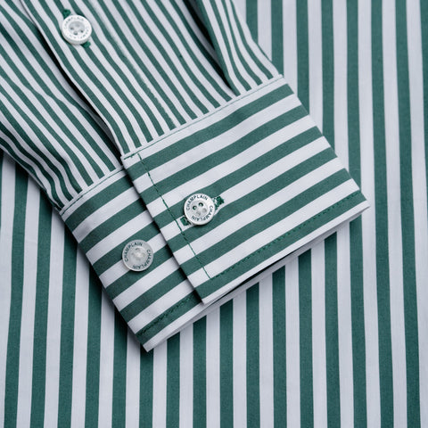 Stripe Dress Shirt Green thumbnail