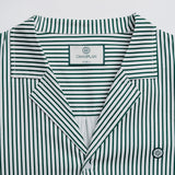 Camp Collar Pinstripe Shirt