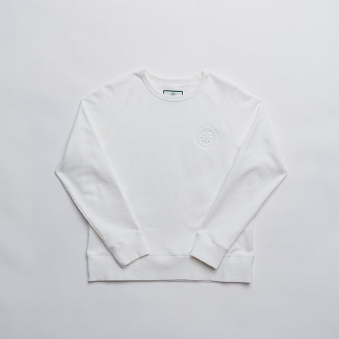 Crew Neck Fleece - White thumbnail