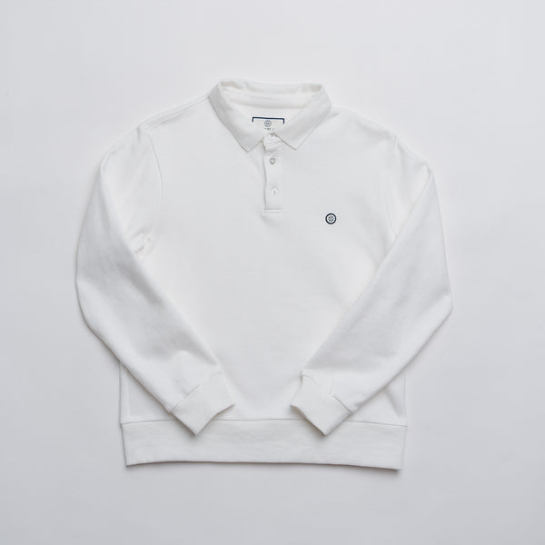 Long Sleeve Fleece Polo