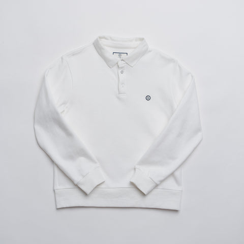 Long Sleeve Fleece Polo thumbnail