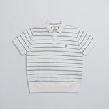 Stripe Knit Polo