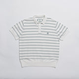 Stripe Knit Polo