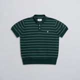 Stripe Knit Polo