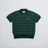 Stripe Knit Polo