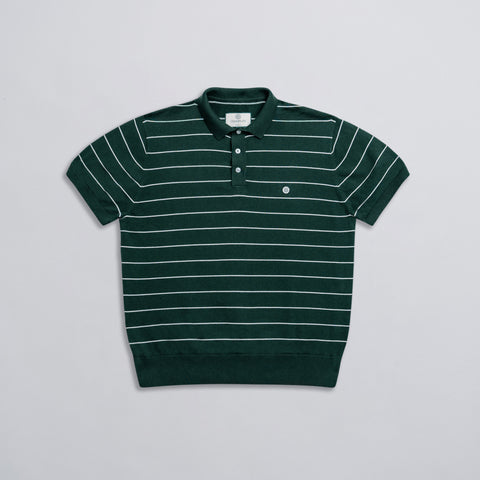 Stripe Knit Polo thumbnail