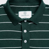 Stripe Knit Polo