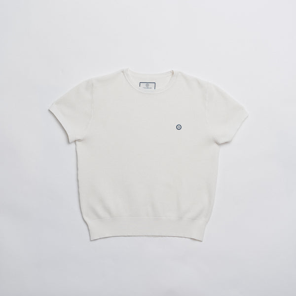 Knit Tee - White