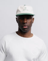 Cream on Green Champlain Hat