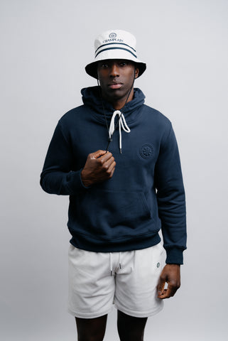 Fleece Hoodie - Navy thumbnail