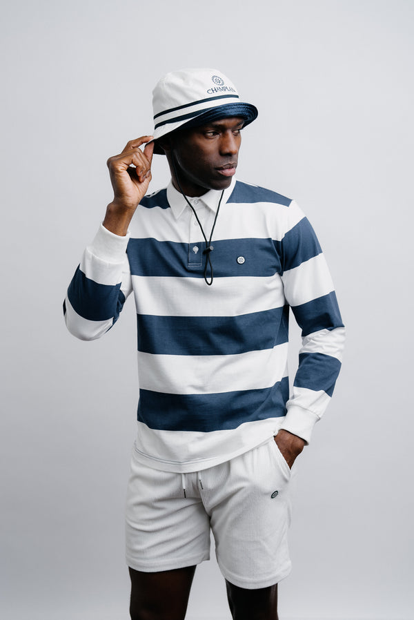 Striped Rugby Polo