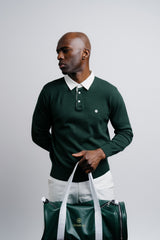 Knit Rugby Polo - Green