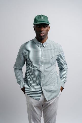 Stripe Dress Shirt Green thumbnail