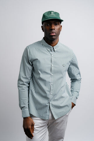 Stripe Dress Shirt Green thumbnail