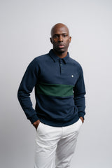 Long Sleeve Fleece Polo