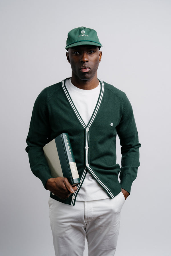 Light Weight Cardigan - Green