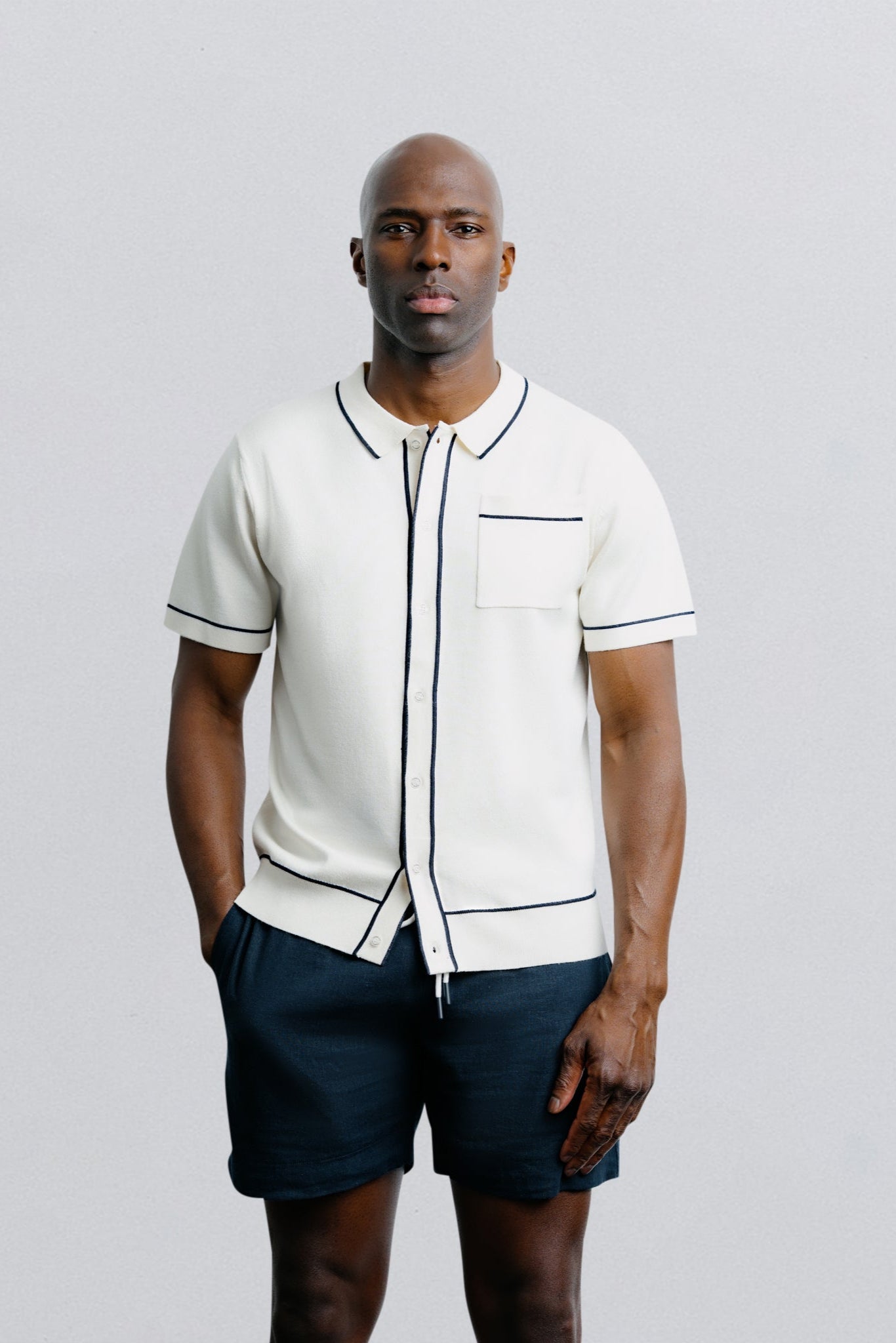 Button Down Polo