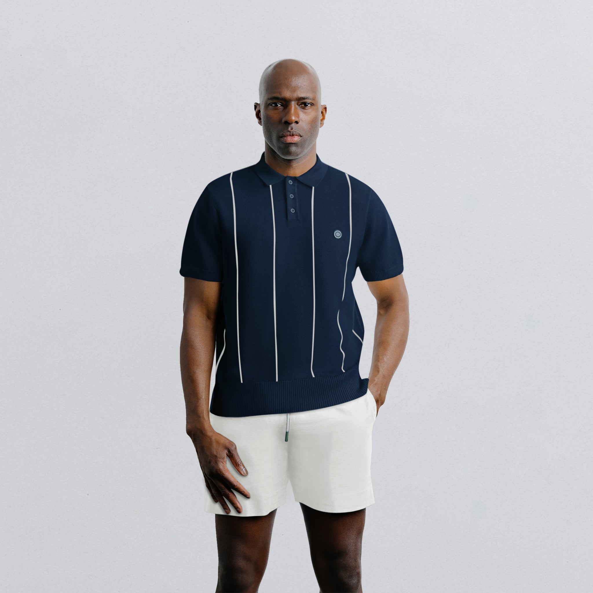 トップス supreme Vertical Stripe knit polo Multi Stripe Polo Sweater - Shop - Supreme