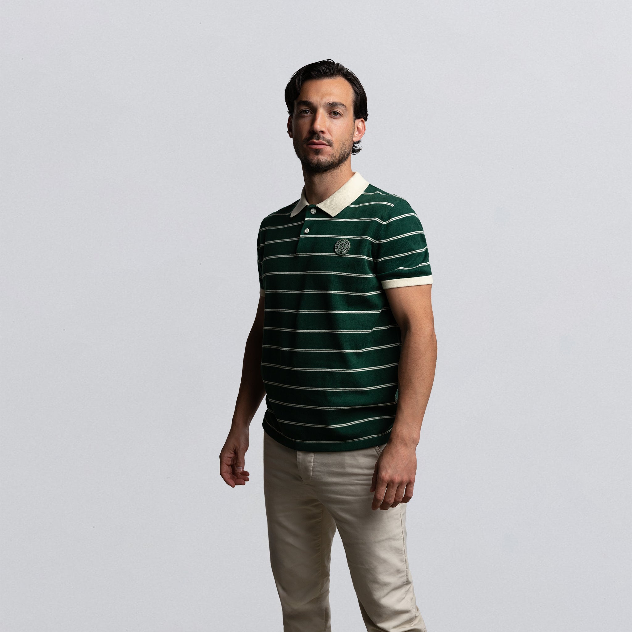 FC Striped Polo