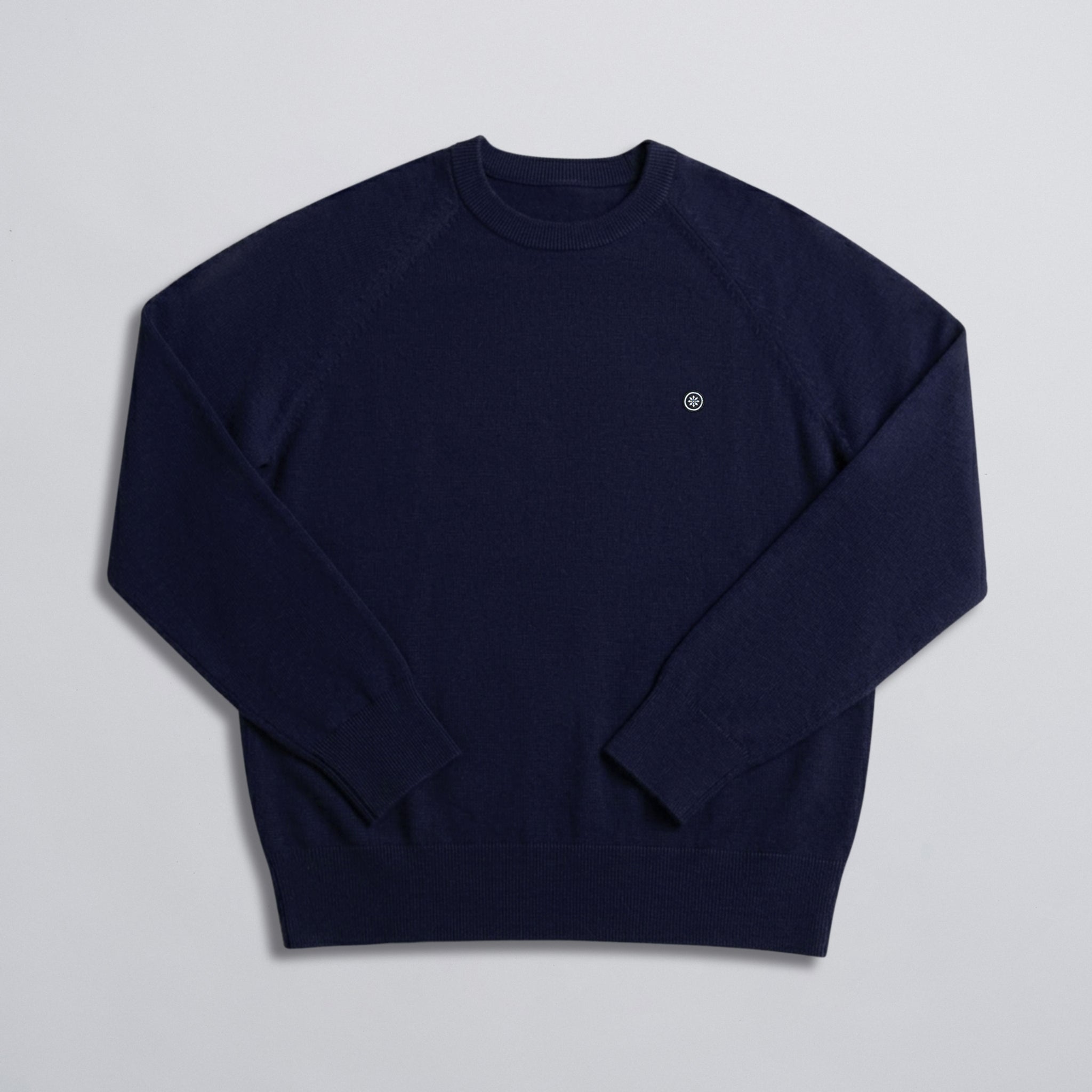 Midweight Knit Sweater Navy