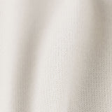 Two Tone Knit Polo Shirt - Creme & White